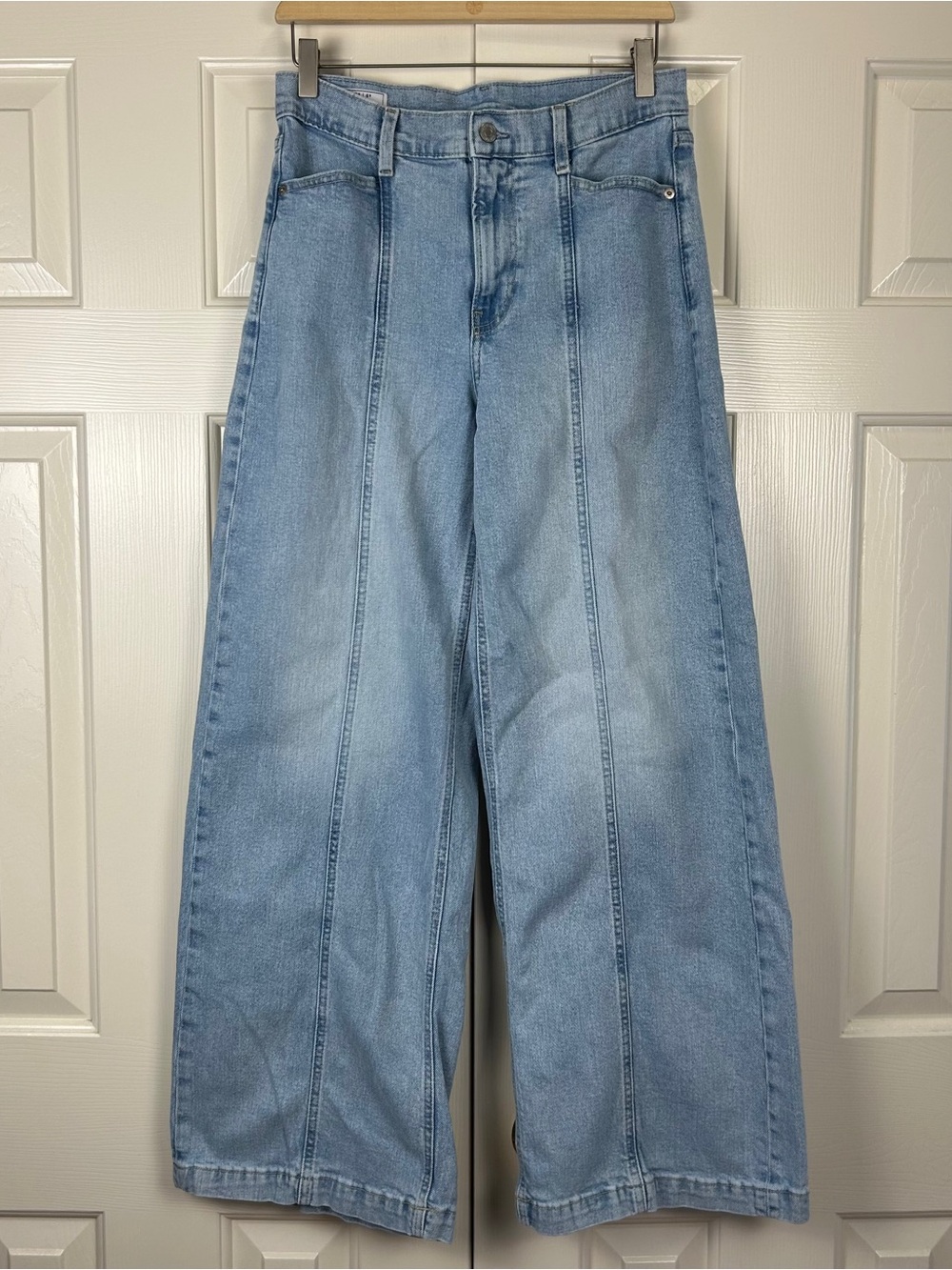 Gap High Rise Stride Wide Leg Jeans